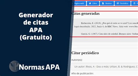 ficha apa generador|Formato APA con el Generador APA de Scribbr